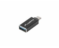 LANBERG USB-C(M) 3.1 na USB-A(F) adaptér černý OTG  