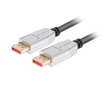 LANBERG Displayport M/M kabel 20 PIN V1.4 1M 8K 60HZ černý  