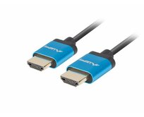 LANBERG HDMI M/M 2.0 kabel 0.5M 4K černý úzký  