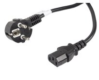 LANBERG CEE 7/7 na IEC 320 C13 POWER CORD 10M VDE černý  