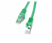 LANBERG Patch kabel CAT.6 FTP 0.25M zelený Fluke Passed  