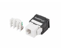 LANBERG KEYSTONE MODULE TOOLLESS RJ45->LSA CAT.6A UTP 180°  