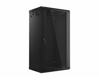LANBERG RACK CABINET 19” WALL-MOUNT 22U/600X450 (FLAT PACK) BLACK   V2