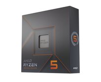 AMD cpu Ryzen 5 7600X AM5 Box (6core, 12x vlákno, 4.7GHz / 5.3GHz, 38MB cache, 105W), Radeon Graphics, bez chladiče