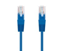 C-TECH Kabel patchcord Cat5e, UTP, modrý, 0,25m