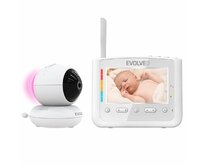 EVOLVEO BabyMonitor NL4, Dětská chůvička s nočním světlem a otočnou kamerou