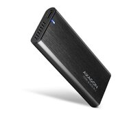 Axagon EEM2-SB2 SUPERSPEED+ USB-C - M.2 NVME & SATA SSD RAW BOX Externí USB-C 3.2 Gen 2 kovový box pro M.2 NVMe & SATA S