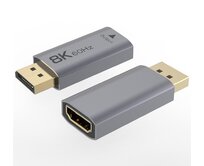 PremiumCord adaptér DisplayPort - HDMI, 8K@60Hz, 4K@144Hz Male/Female, pozlacené konektory