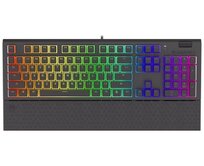 Endorfy herní klávesnice Omnis Pudd.Kailh BL RGB /USB/ blue switch / drátová / mechanická / US layout / černá RGB