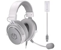 Endorfy headset VIRO Plus USB OWH / drátový / s odnímatelným mikrofonem / USB / bílý