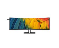 Philips LCD 45B1U6900C 44,5" zakřivený VA/5120x1440@75Hz/4ms/450cd/2xHDMI/DP/4xUSB/USB-C dock/Repro/HAS/VESA