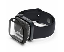 Belkin ochrana displeje 2v1 pro Apple Watch Série 4/5/6/SE/7/8/9, 44/45mm, černé - NOVÁ VERZE