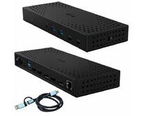 I-tec USB 3.0 / USB-C / Thunderbolt, 3x 4K Docking Station Gen 2 + Power Delivery 100W
