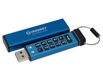 KINGSTON 32GB IronKey Keypad 200, FIPS 140-3 Lvl 3 (Pending) AES-256 Encrypted