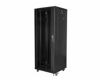 LANBERG Volně stojící skříň 19" 32U/600x600 (v rozloženém stavu) černá (RAL9004)
