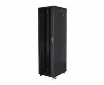 LANBERG Volně stojící skříň 19" 37U/800x800 (v rozloženém stavu) černá (RAL9004)