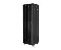 LANBERG Volně stojící skříň 19" 42U/600x600 (v rozloženém stavu) černá (RAL9004)