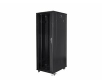LANBERG Volně stojící skříň 19" 47U/800x800 (v rozloženém stavu) černá (RAL9004)