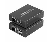 PremiumCord HDMI KVM extender 4K a FULL HD 1080p na 70m s přenosem USB