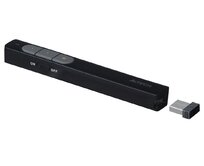 A4tech 2.4G bezdrátový laserový prezentér & ukazovátko, USB nano dosah až 100m, 1xAA, černý