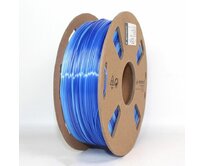 Gembird tisková struna (filament), PLA, 1,75mm, 1kg, silk ice, ledově modrá/tmavě modrá