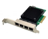 DIGITUS 4 Port RJ45 RTL8125B 2,5 GBits Server NIC