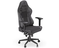 Endorfy herní židle Scrim BK/kůže + textil/černá