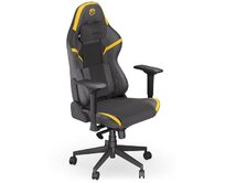 Endorfy herní židle Scrim YL/kůže + textil/žlutočerná