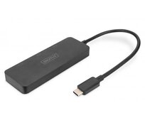 DIGITUS USB-C - 3x DP MST Video Hub DP 1.4, 4K/60Hz