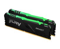 KINGSTON 32GB 3200MT/s DDR4 CL16 DIMM (Kit of 2) FURY Beast RGB