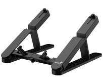 Genius G-Stand M200, Podstavec, pro notebook/tablet/telefon 10–17", nastavitelný, skládací, nosnost 10kg, černý