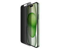 Belkin SCREENFORCE™ TemperedGlass Privacy Anti-Microbial ochranné privátní sklo pro iPhone 15 Plus / 14 Pro Max