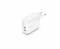 Belkin BOOST CHARGE™ Duální 60W USB-C Power Delivery PPS nástěnná nabíječka, bílá