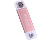 Transcend ESD310P 512GB, External SSD, USB 10Gbps, Type C/A