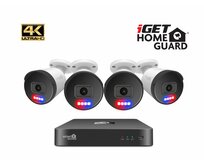 iGET HOMEGUARD HGNVK88504 - PoE 4K UltraHD NVR CCTV 8CH + 4x kamera