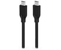 Genius ACC-C2CC-3A, Kabel, USB-C/USB-C, USB 3.0, 3A, PD 60W, opletený, 1m, černý