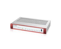 Zyxel USG FLEX 100HP Series, 7 Gigabit user-definable ports, 1*1G PoE+, 1*USB with 1 YR Entry Defense Pack
