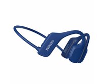 EVOLVEO BoneSwim Lite MP3 8GB, bezdrátová sluchátka s mikrofonem na lícní kosti, modré