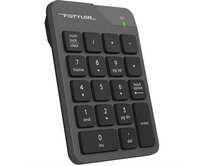 A4tech FSTYLER bezdrátová numerická klávesnice, USB nano, šedá