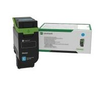 Lexmark toner 75M2XC0 / azurová / 11 700 stran / Vratný program