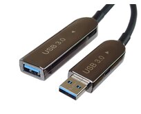 PremiumCord USB3.0 + 2.0 prodlužovací optický AOC kabel A/Male - A/Female 7m
