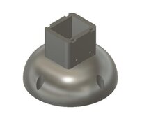 TP-LINK držák/stojan pro kamery Tapo C500/C510W/C520WS na stěnu a strop, bílý s krytkou kabelů