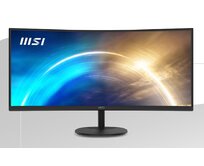 MSI monitor PRO MP341CQ, 34" zakřivený /3440x1440 (UWQHD)/VA LED/1ms/3000:1/300cd/m2/100Hz /2 x HDMI/DP/černý