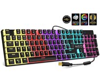 CONNECT IT NEO Pudding mechanická herní klávesnice, rainbow podsvícení, USB (Full Size CZ verze)