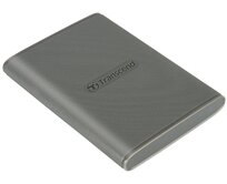 Transcend ESD360C 1TB, USB 20Gbps Type C, Externí SSD disk (3D NAND flash), kompaktní rozměry, šedý