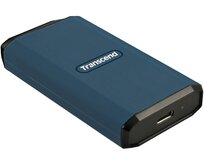 Transcend ESD410C 1TB, USB 20Gbps Type C, Externí odolný SSD disk (3D NAND flash), 2000MB/R, 2000MB/W, modrý