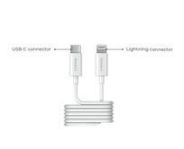 2-Power kabel USB-C to Lightning, 1M