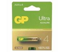 GP AAA Ultra alkalická (LR03) - 4 ks