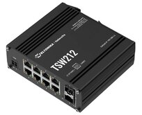 Teltonika L2/L3 Managed Switch 8 10/100/1000, 2x SFP - TSW212