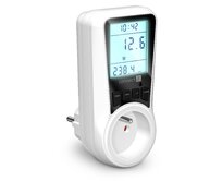 CONNECT IT PowerMeter Pro měřič spotřeby el. energie, podsvícený LED display, dětská pojistka